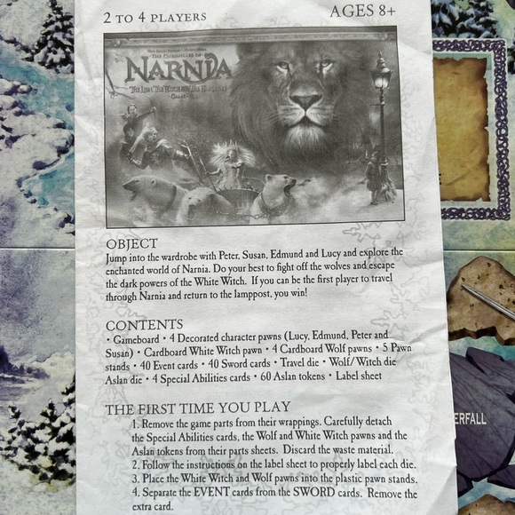 The Chronicles of Narnia Board Game - Picture 3 of 5
